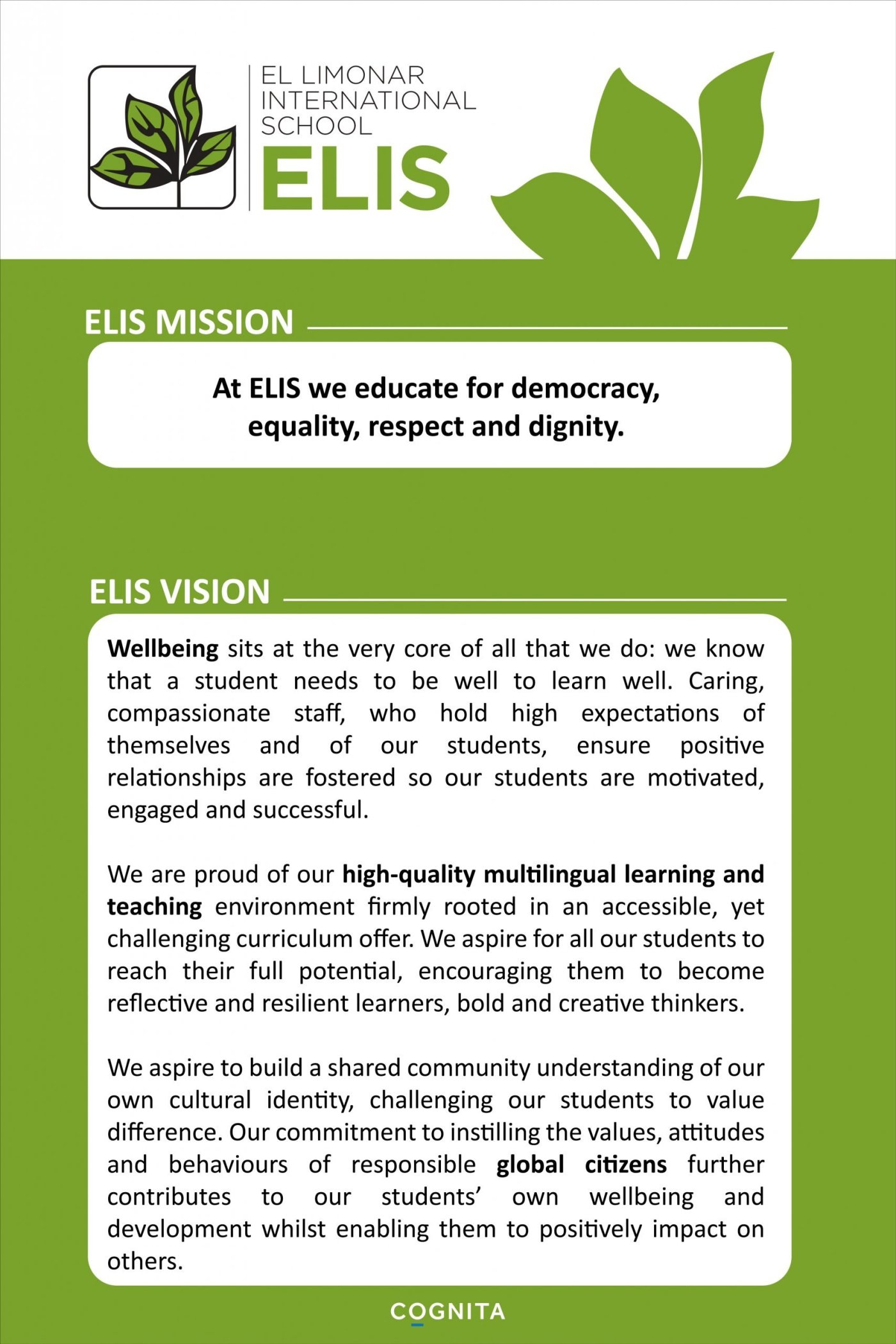 ELIS Mission & Vision
